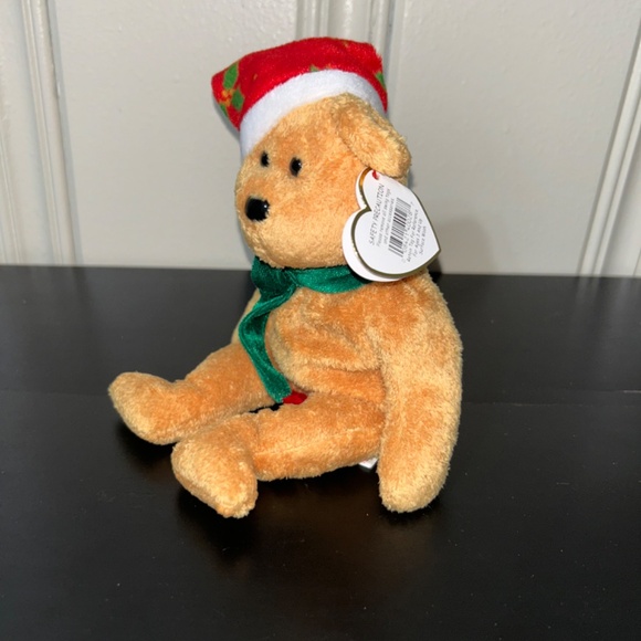Vintage 2003 Ty Beanie Baby "Holiday Teddy" with Tags - Picture 2 of 4